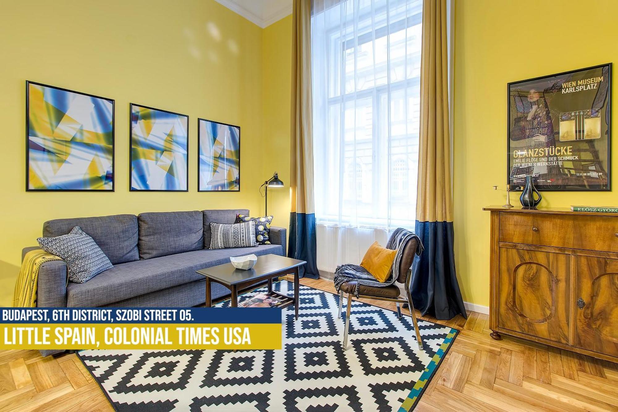 Little Americas Usa Colonial Times Apartments Budapest Luaran gambar