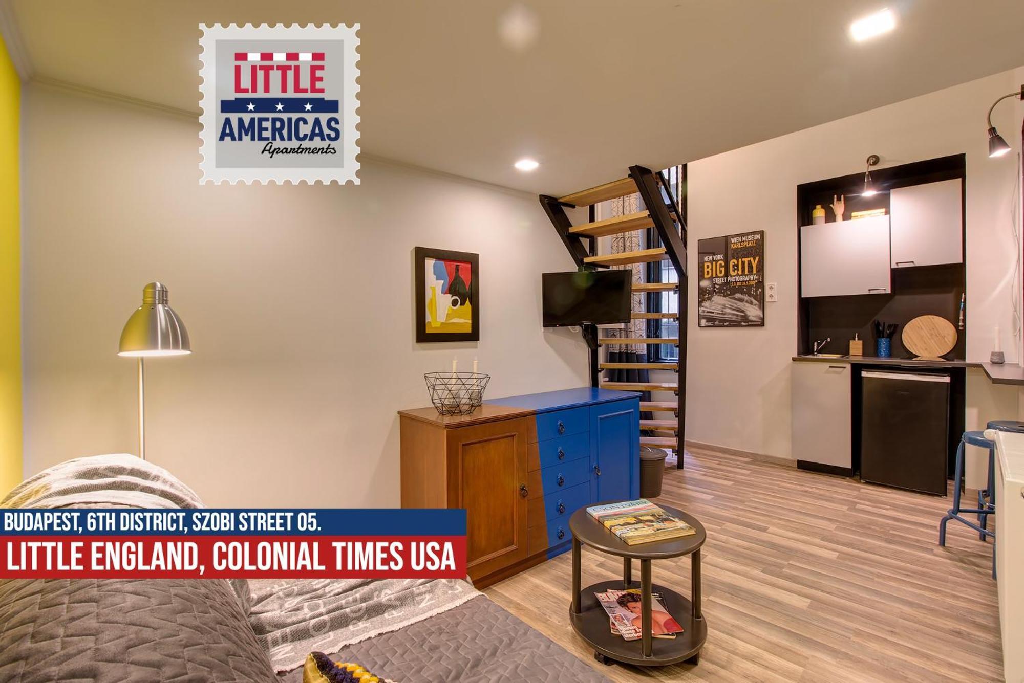 Little Americas Usa Colonial Times Apartments Budapest Luaran gambar