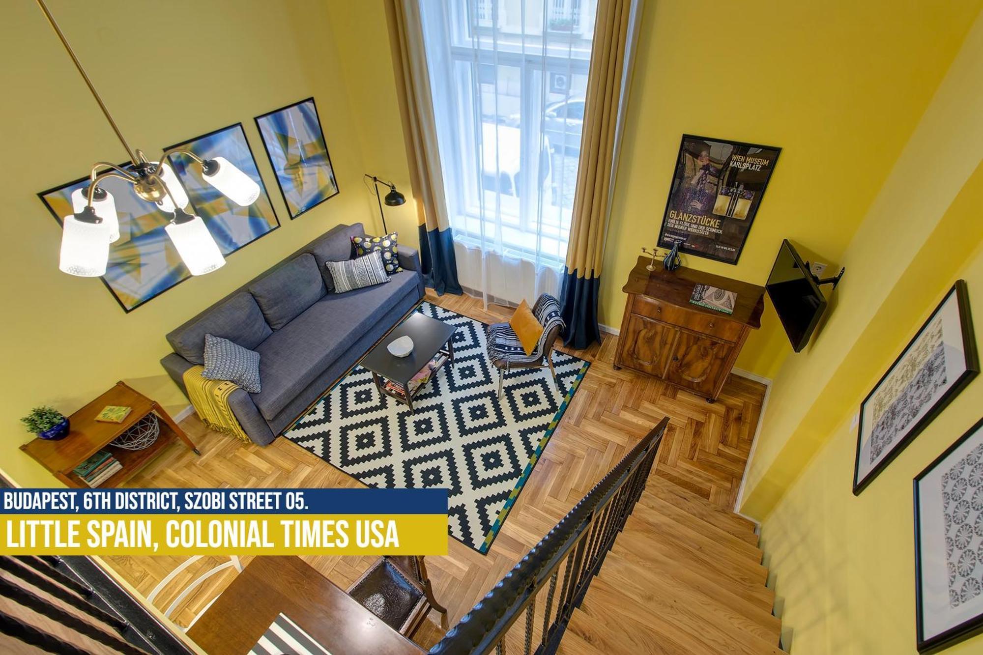 Little Americas Usa Colonial Times Apartments Budapest Luaran gambar