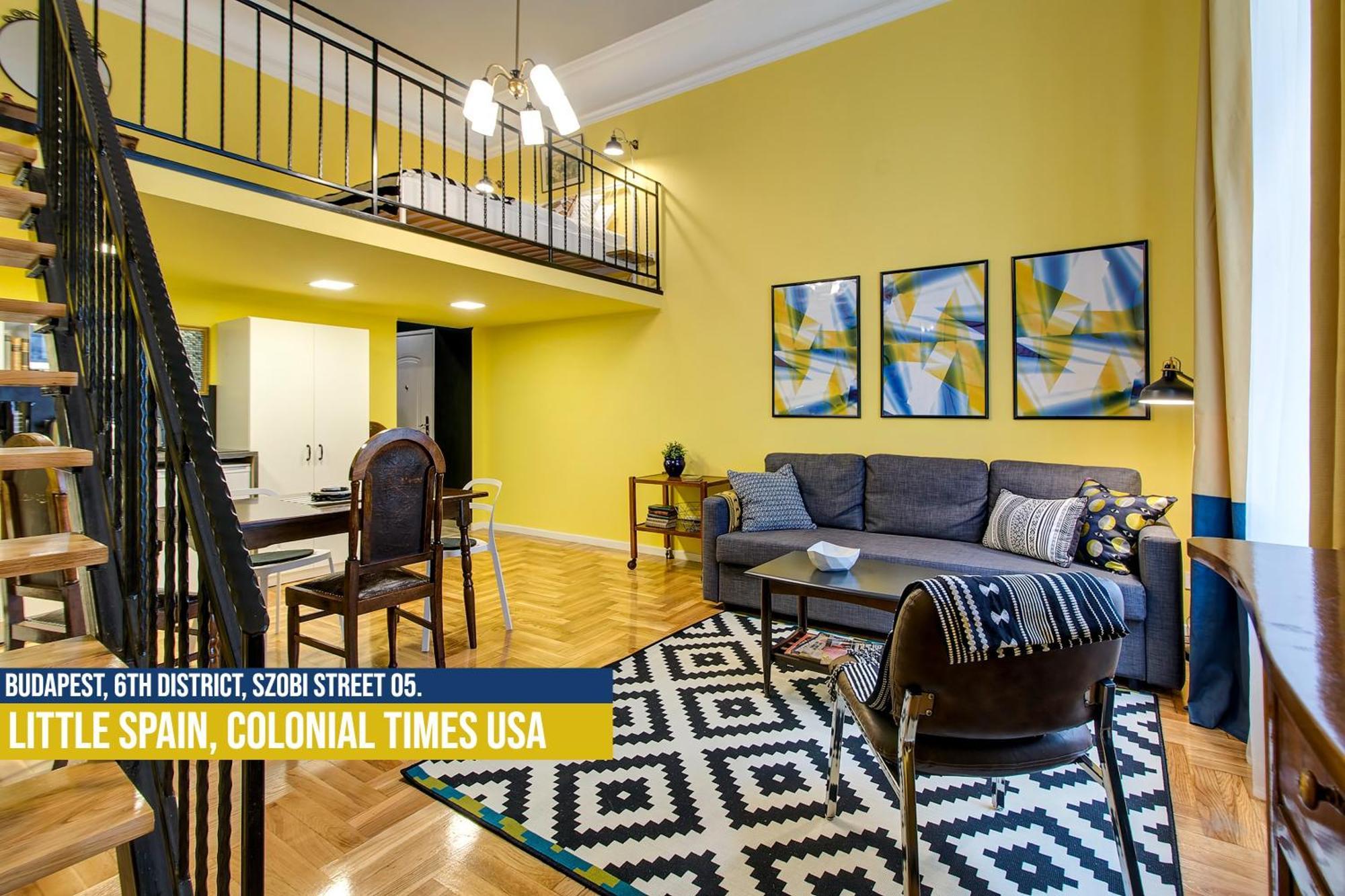 Little Americas Usa Colonial Times Apartments Budapest Luaran gambar