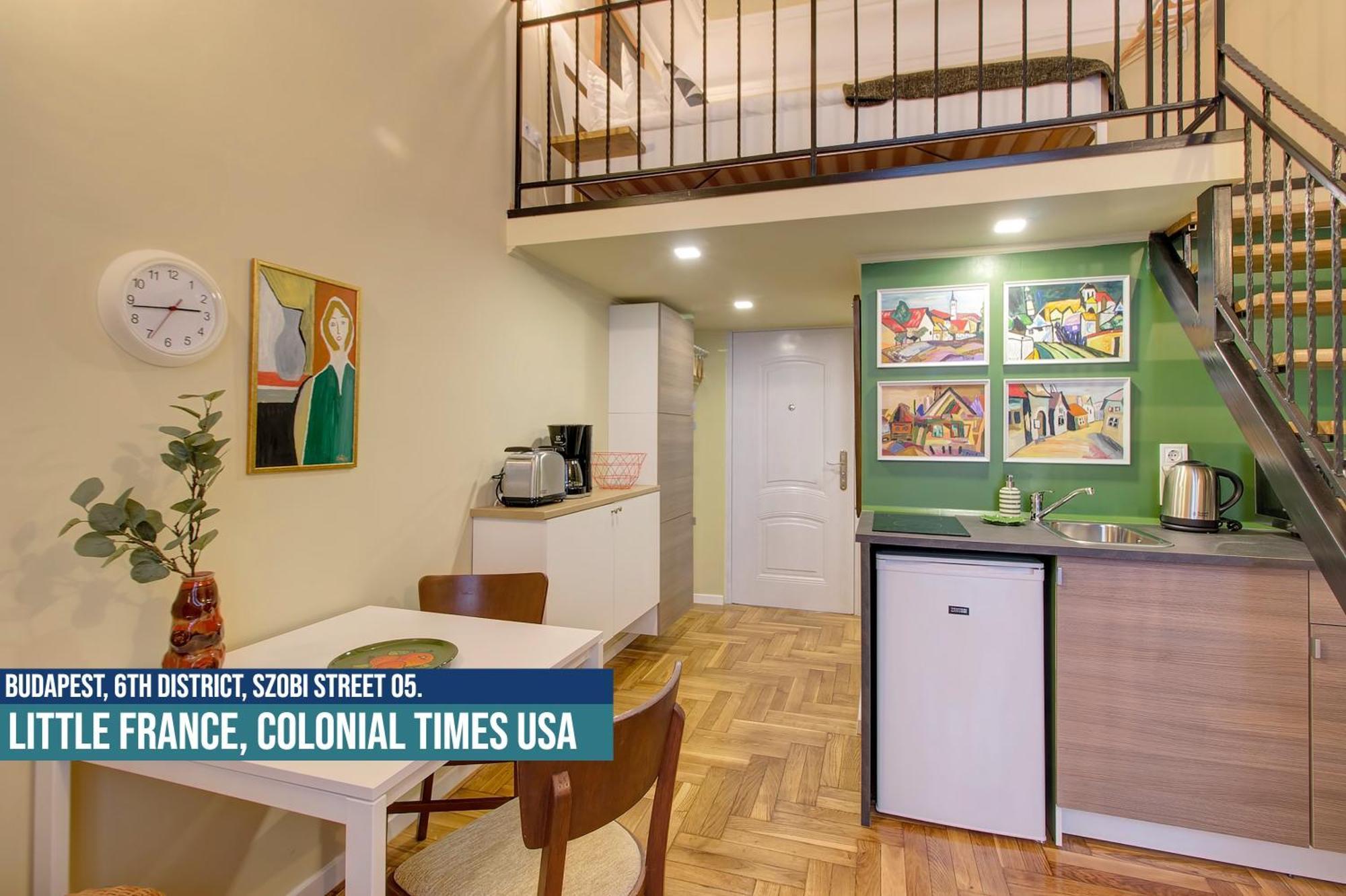 Little Americas Usa Colonial Times Apartments Budapest Luaran gambar