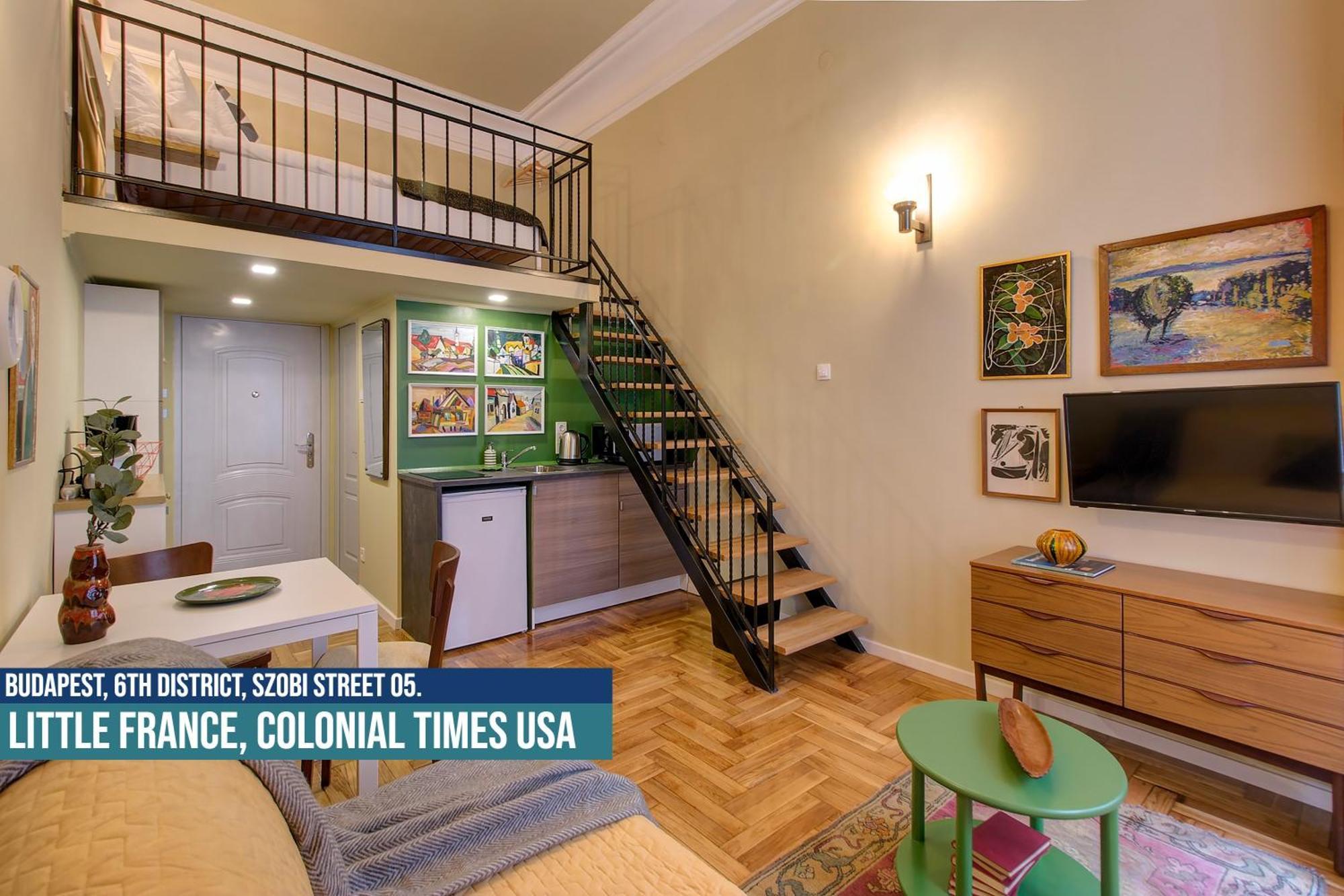 Little Americas Usa Colonial Times Apartments Budapest Luaran gambar
