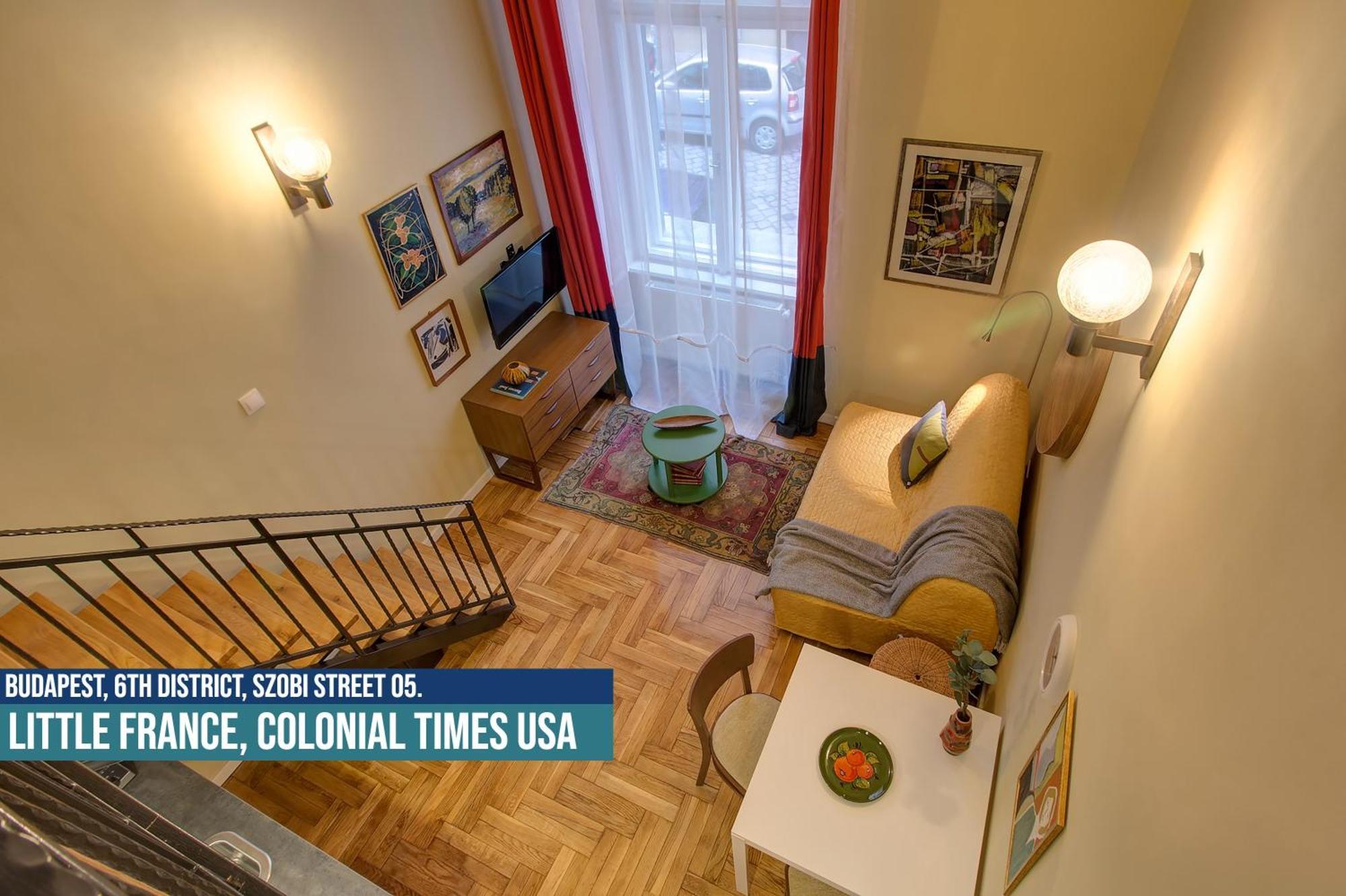 Little Americas Usa Colonial Times Apartments Budapest Luaran gambar