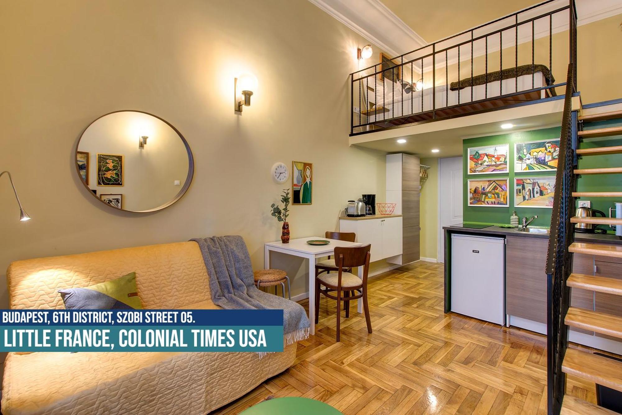 Little Americas Usa Colonial Times Apartments Budapest Luaran gambar