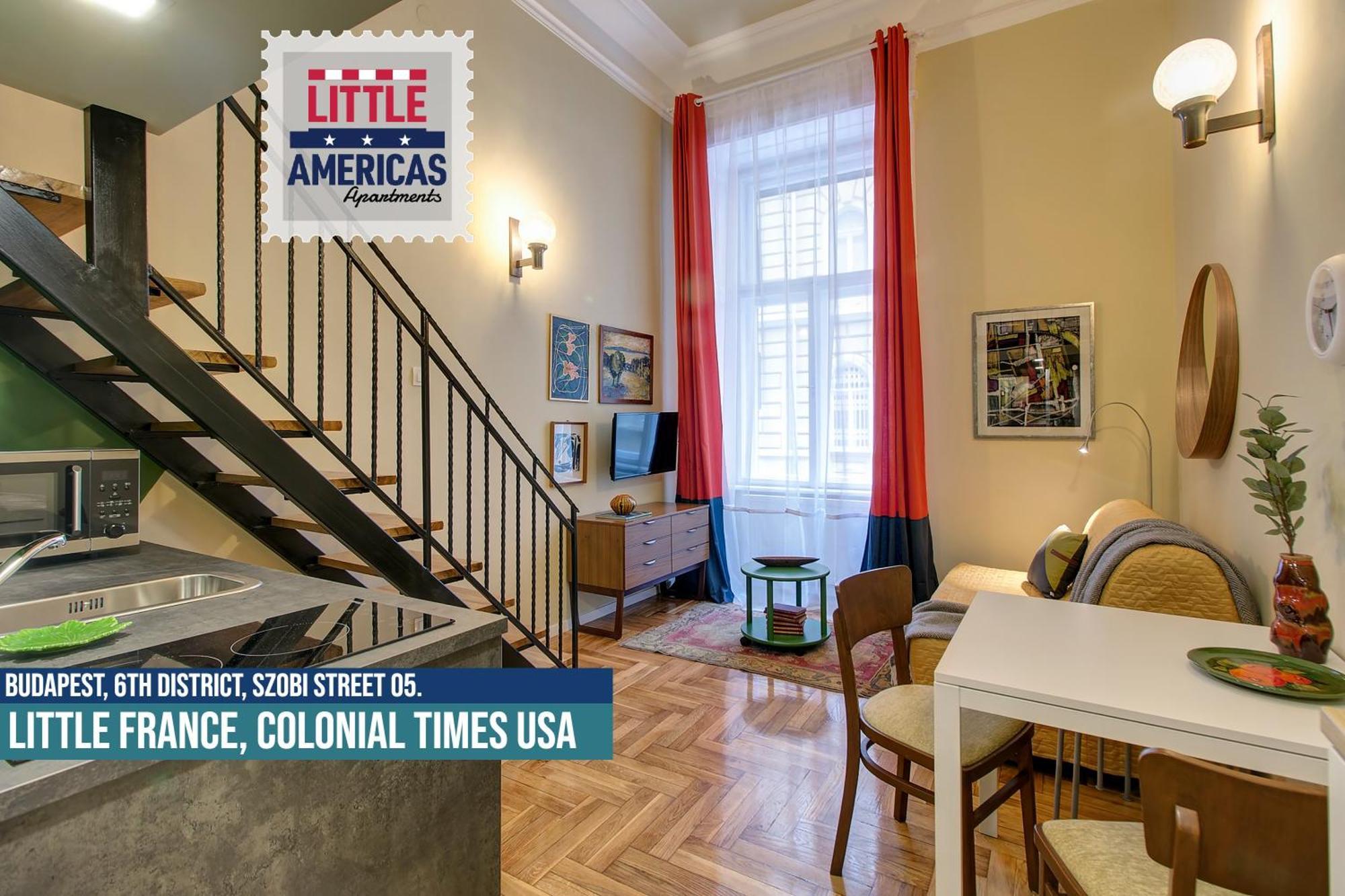 Little Americas Usa Colonial Times Apartments Budapest Luaran gambar