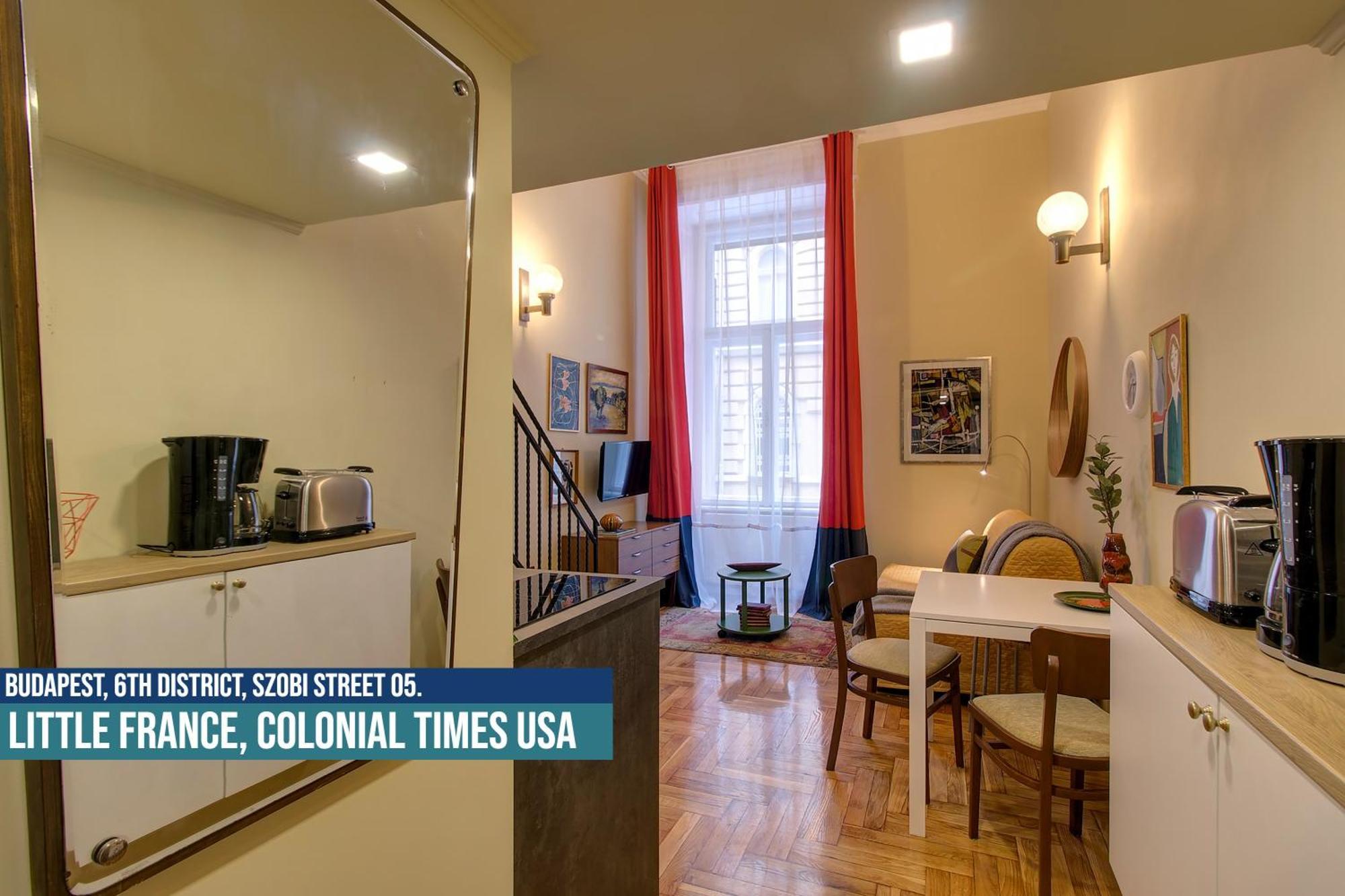 Little Americas Usa Colonial Times Apartments Budapest Luaran gambar