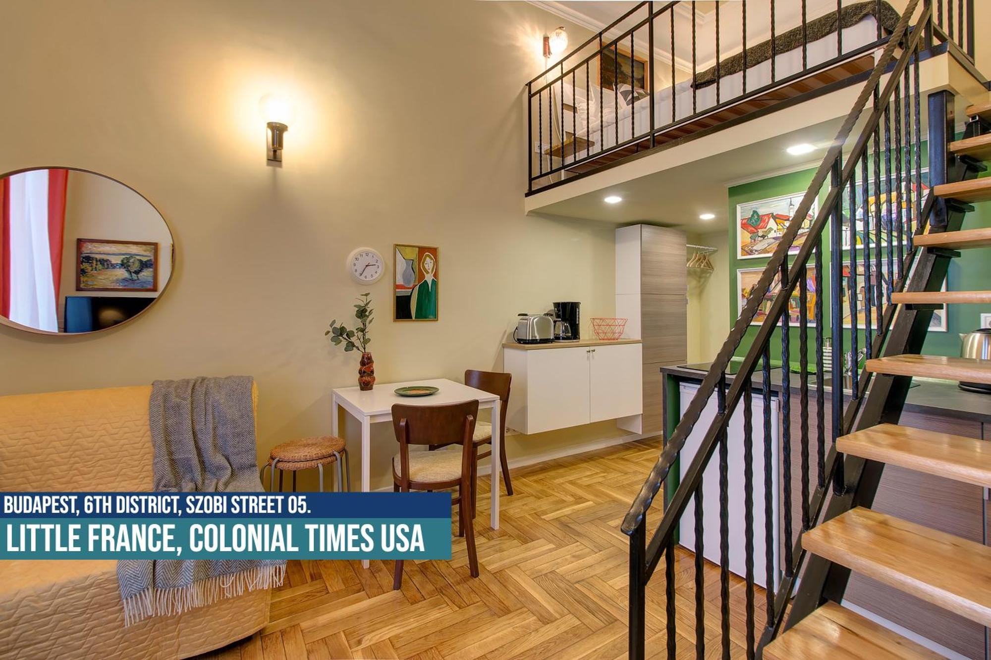 Little Americas Usa Colonial Times Apartments Budapest Luaran gambar