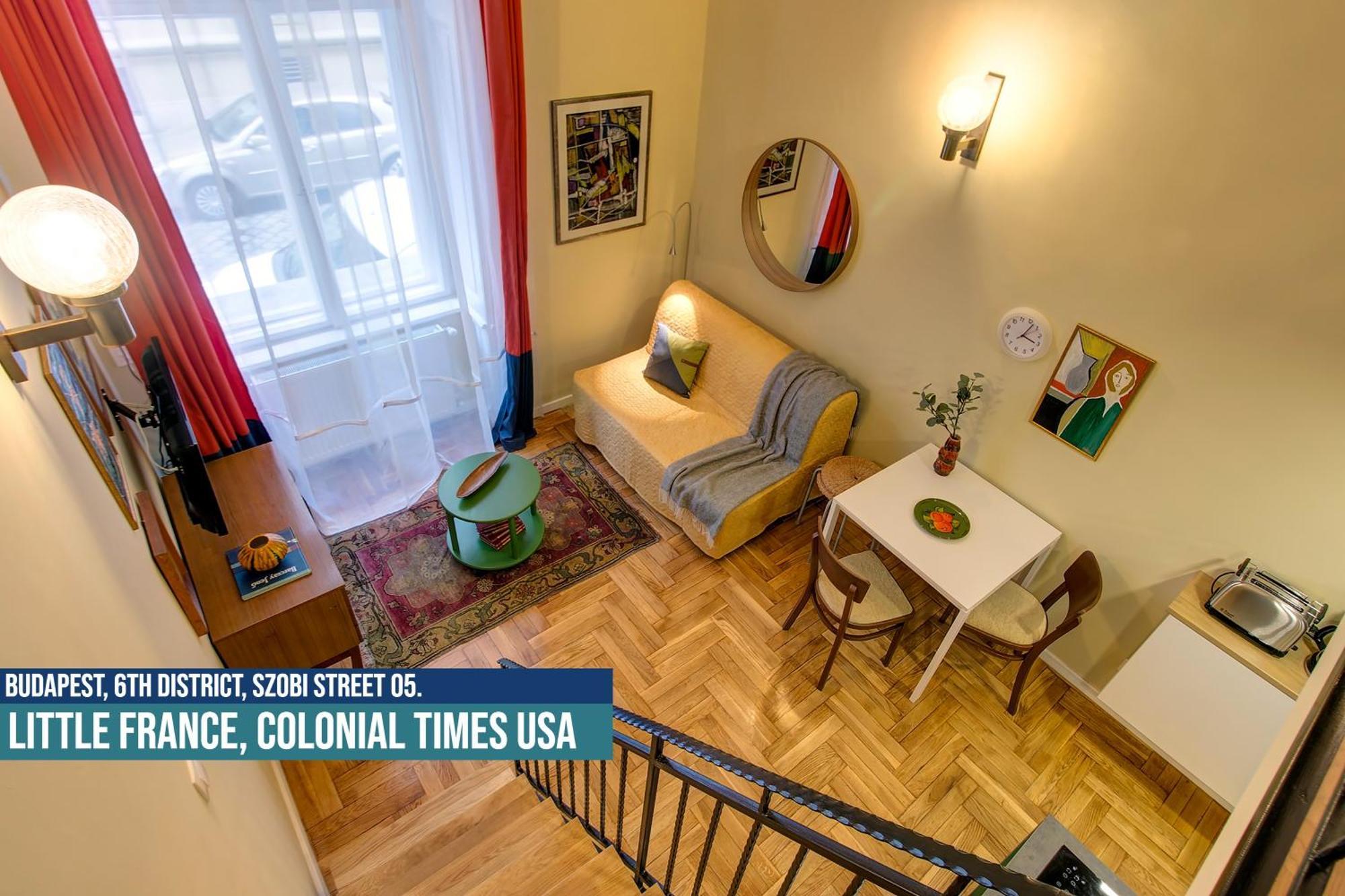 Little Americas Usa Colonial Times Apartments Budapest Luaran gambar